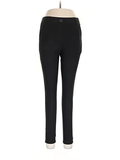 Pre-owned Aerosoles Active Pants In Black