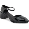 Aerosoles Alma Pump In Black Patent Smooth Faux Leather - Polyu