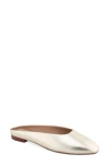 Aerosoles Amara Mule In Gold Metallic Leather