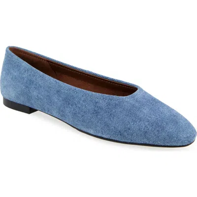 Aerosoles Amelie Ballet Flat In Blue