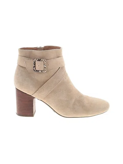 Pre-owned Aerosoles Ankle Boots In Brown