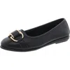 AEROSOLES BENTLEY WOMENS SLIP ON ROUND TOE BALLET FLATS
