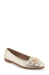 Aerosoles Bia Casual-flat In Soft Gold Pu