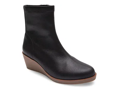 Aerosoles Binnie Wedge Bootie In Black