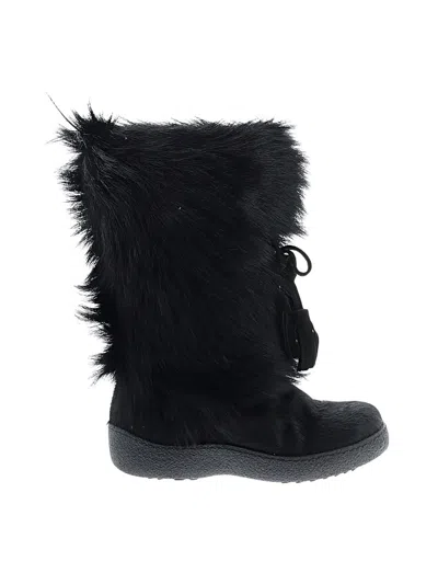 Pre-owned Aerosoles Boots In Black