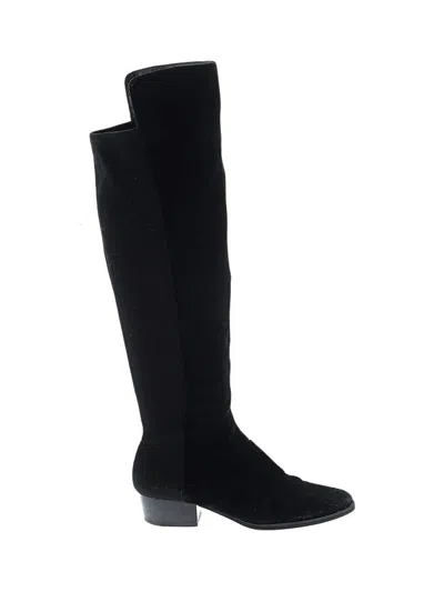 Pre-owned Aerosoles Boots In Black