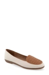 Aerosoles Brielle Loafer In Natural Canvas
