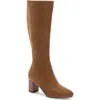 Aerosoles Brynn Block Heel Boot In Brown