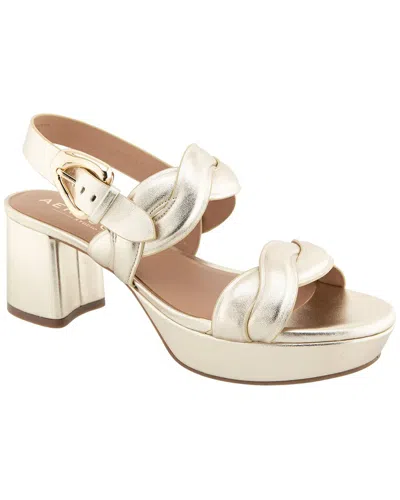 AEROSOLES AEROSOLES CAMEA LEATHER HEELED SANDAL