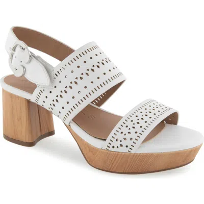 Aerosoles Camera Perforated Slingback Platform Sandal