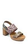 Aerosoles Camera Platform Sandal In Multi