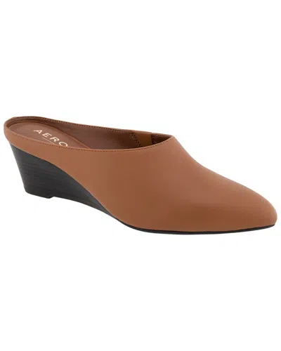 Aerosoles Camia Leather Pump In Brown