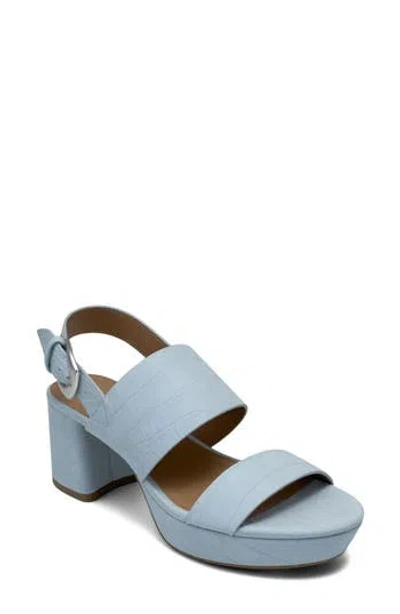 Aerosoles Camila Platform Sandal In Blue