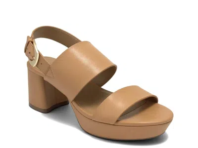 Aerosoles Camilia Platform Sandal In Brown