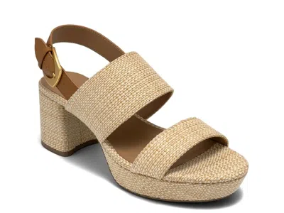 Aerosoles Camilia Platform Sandal In Brown