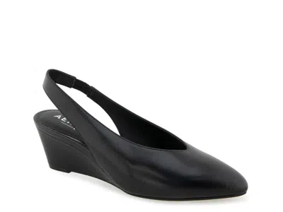 Aerosoles Carmenza Suede Slingback Pump In Black