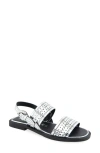 Aerosoles Carole Slingback Sandal In Silver