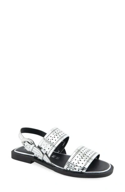 Aerosoles Carole Slingback Sandal In Silver