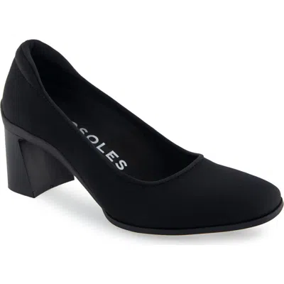 Aerosoles Casta Pump In Black Stretch Gabardine