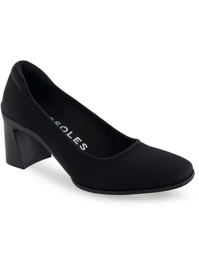 Aerosoles Casta Dress-pump-mid Heel In Black
