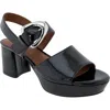 Aerosoles Chamber Womens Adjustable Manmade Block Heels In Black