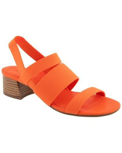 Aerosoles Chara Heeled Sandal In Orange