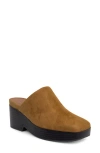 Aerosoles Chata Platform Mule In Animal Print