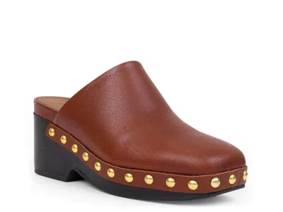 Aerosoles Cheryl Stud Clog In Brown