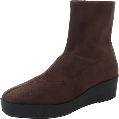 Aerosoles Chiara Womens Ankle Faux Leather Mid-calf Boots In Multi