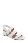 Aerosoles Clarissa Slingback Sandal In White Leather