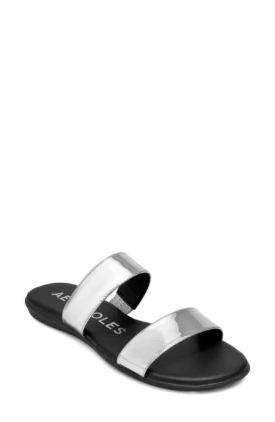 Aerosoles Concetta Two-strap Sandal In Silver