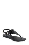Aerosoles Conclusion Slingback Sandal In Black Snake Patent Pu
