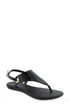 Aerosoles Conclusion Slingback Sandal In Black Snake Patent Pu