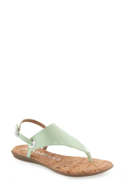 Aerosoles Conclusion Slingback Sandal In Gleam Patent Polyurethane