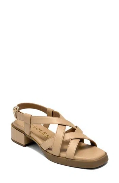 Aerosoles Daily Fx Slingback Sandal In Gold