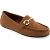 Aerosoles Dallas Bit Loafer In Tobacco Faux Suede