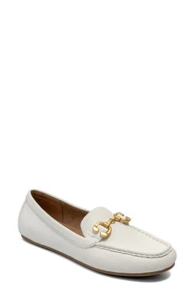 Aerosoles Dallas Causal Bit Loafer In White