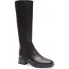 Aerosoles Daria Knee High Boot In Java Grainy Faux Leather