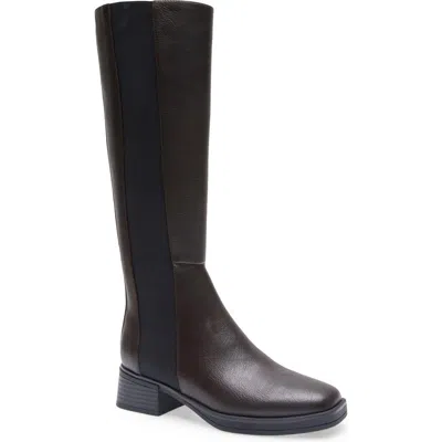 Aerosoles Daria Knee High Boot In Java Grainy Faux Leather