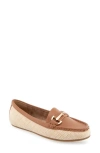 Aerosoles Deanna Tassel Loafer In Natural Raffia