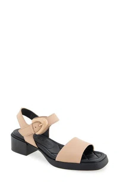 Aerosoles Dorian Block Heel Ankle Strap Sandal In Multi