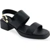 Aerosoles Dove Platform Sandal In Black