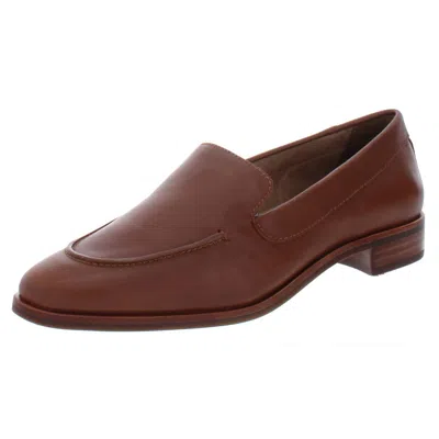 Aerosoles East Side Womens Leather Slip On Loafers In Multi