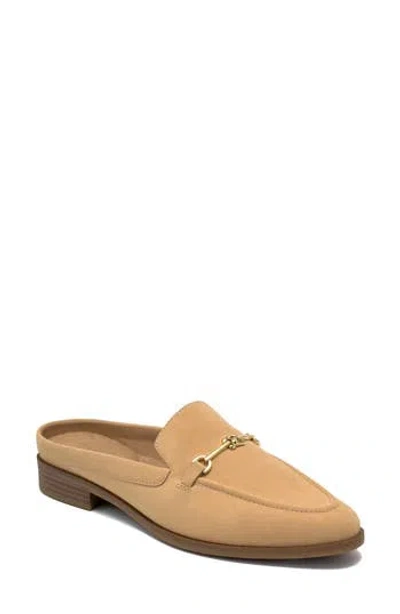 Aerosoles Erik Tailored Loafer Mule In Nude
