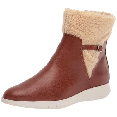 Aerosoles Ferra Ankle Boot Tan Ferra-292 Women's In Brown