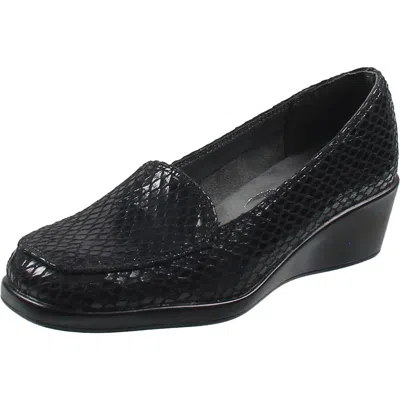 Aerosoles Final Exam Womens Slip On Loafer Heels