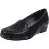 Aerosoles Final Exam Womens Suede Animal Print Wedge Heels