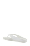 Aerosoles Fisher Sandal In White Faux Leather