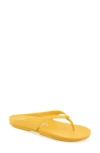 Aerosoles Fisher Sandal In Yellow Freesa Faux Leather