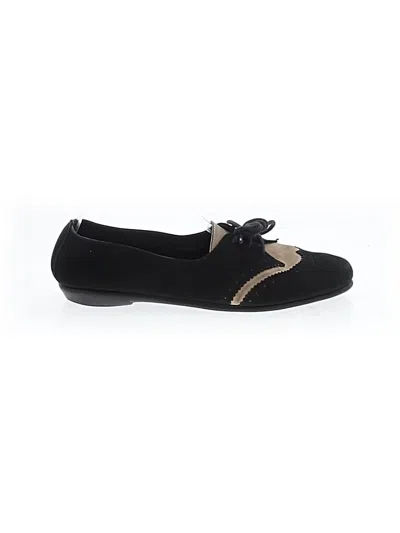 Pre-owned Aerosoles Flats In Black